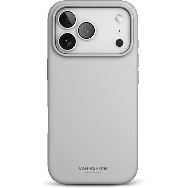Vonmählen Back Cover Soft Silicone iPhone 17 Pro Light Gray