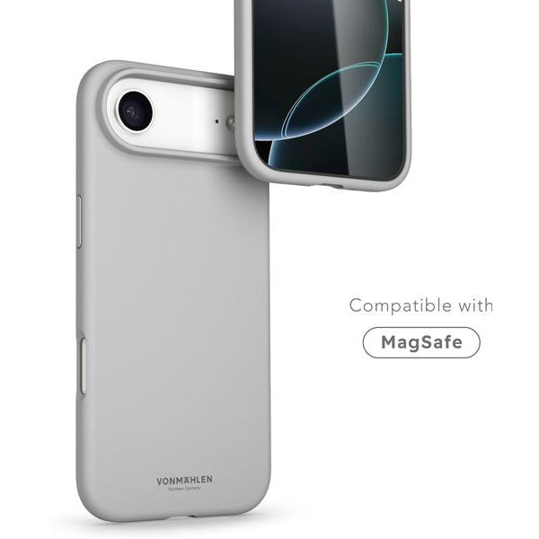 Vonmählen Back Cover Soft Silicone iPhone 17 Air Light Gray