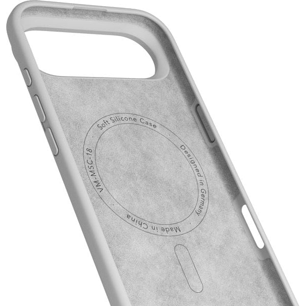 Vonmählen Back Cover Soft Silicone iPhone 17 Air Light Gray