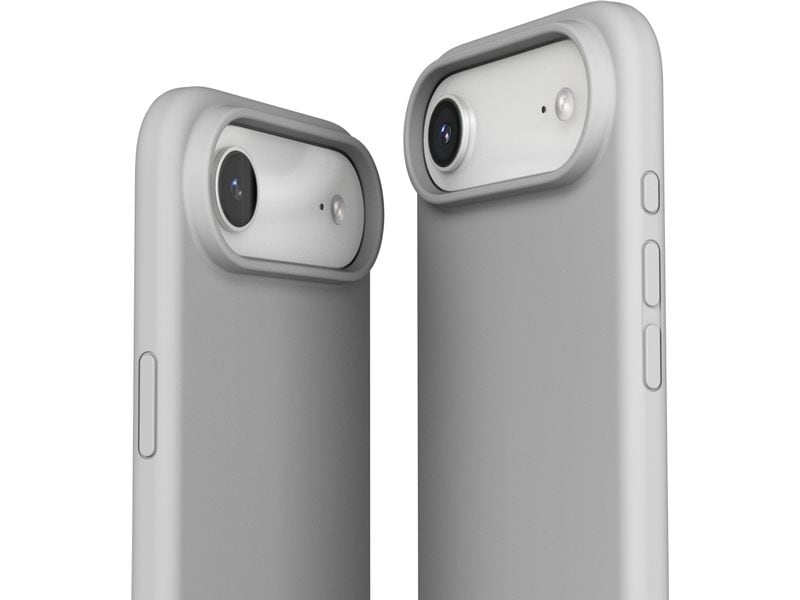 Vonmählen Back Cover Soft Silicone iPhone 17 Air Light Gray