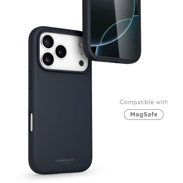 Vonmählen Back Cover Soft Silicone iPhone 17 Pro Navy
