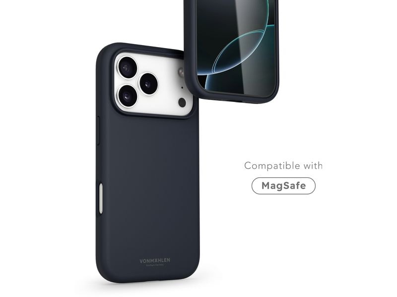 Vonmählen Back Cover Soft Silicone iPhone 17 Pro Navy