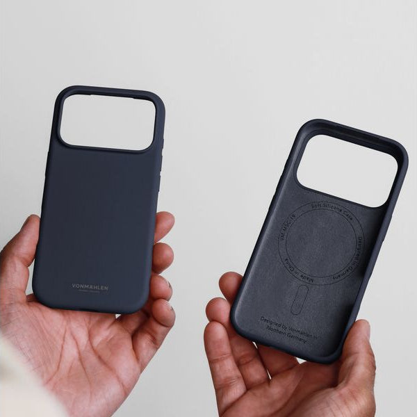 Vonmählen Back Cover Soft Silicone iPhone 17 Pro Navy