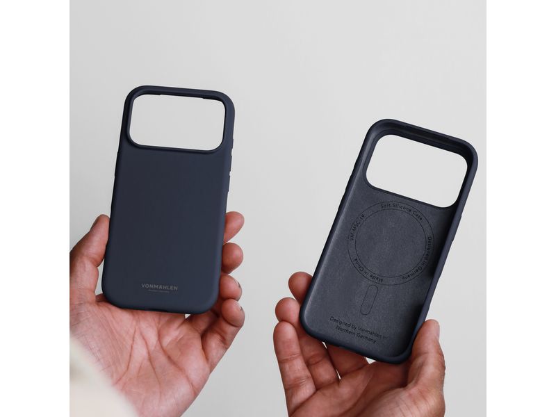Vonmählen Back Cover Soft Silicone iPhone 17 Pro Navy