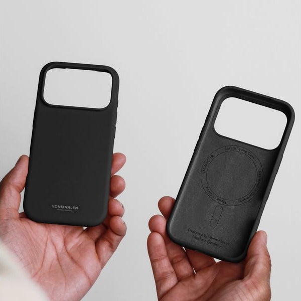 Vonmählen Back Cover Soft Silicone iPhone 17 Pro Black