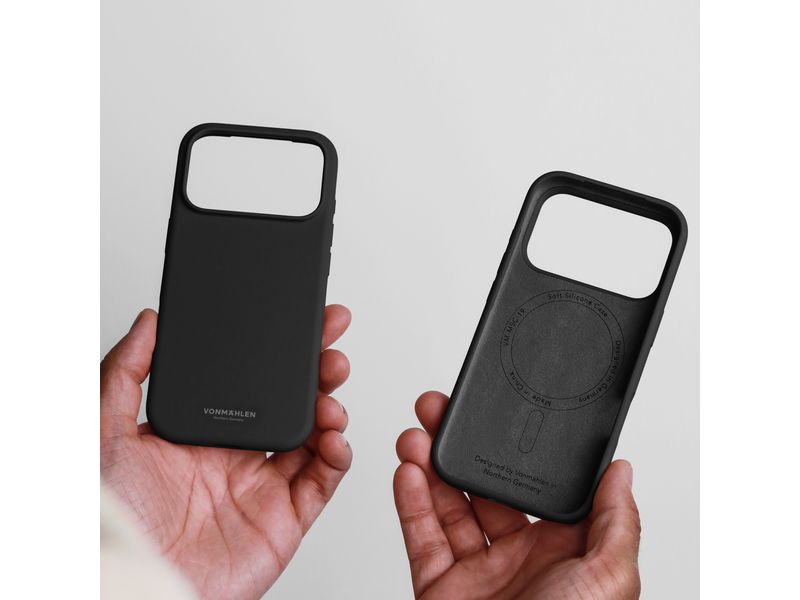 Vonmählen Back Cover Soft Silicone iPhone 17 Pro Black