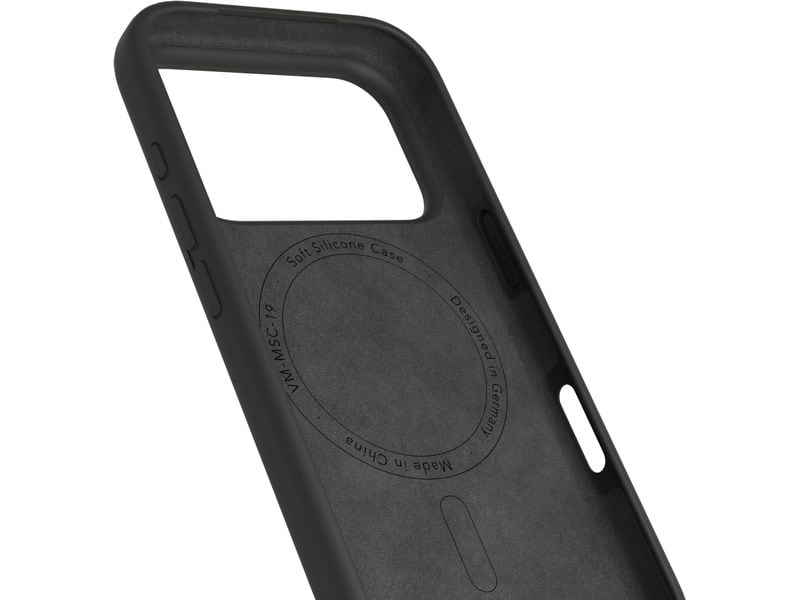 Vonmählen Back Cover Soft Silicone iPhone 17 Pro Black