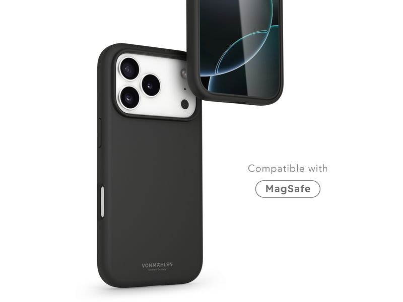 Vonmählen Back Cover Soft Silicone iPhone 17 Pro Black