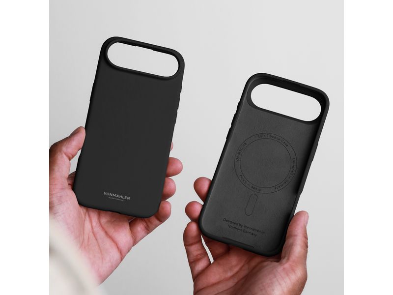 Vonmählen Back Cover Soft Silicone iPhone 17 Air Black