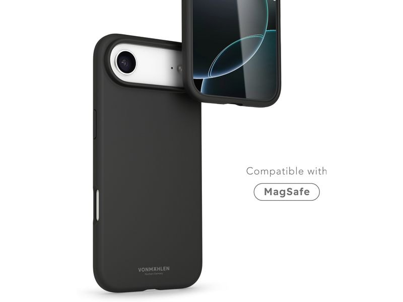 Vonmählen Back Cover Soft Silicone iPhone 17 Air Black