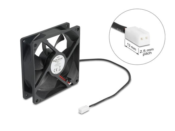 Delock PC-Lüfter 5 V DC, 92 x 92 x 25 mm