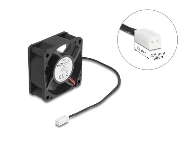 Delock PC-Lüfter 5 V DC, 60 x 60 x 25 mm