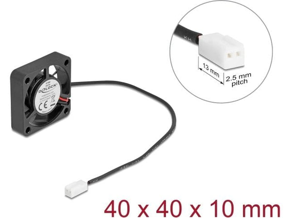Delock PC-Lüfter 5 V DC, 40 x 40 x 10 mm