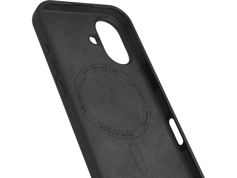 Vonmählen Back Cover Soft Silicone iPhone 17 Black