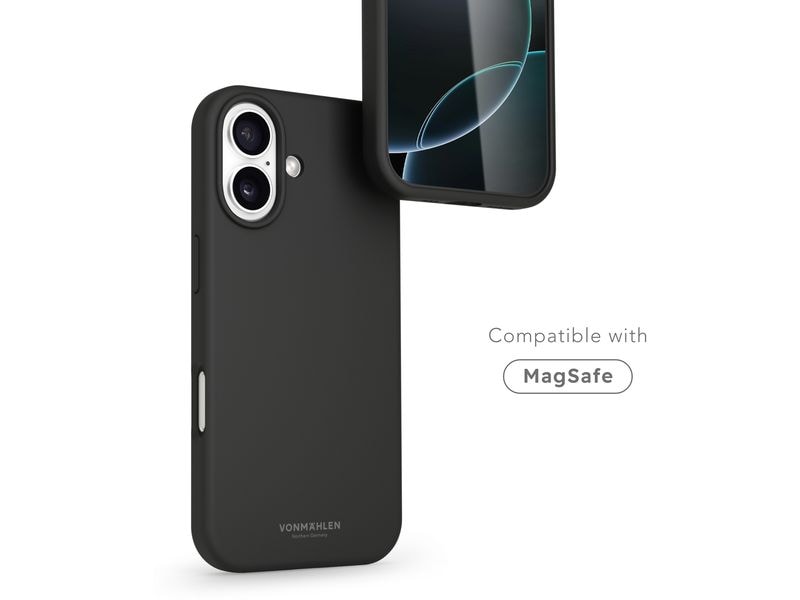 Vonmählen Back Cover Soft Silicone iPhone 17 Black