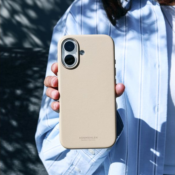 Vonmählen Back Cover Like Leather iPhone 17 Black