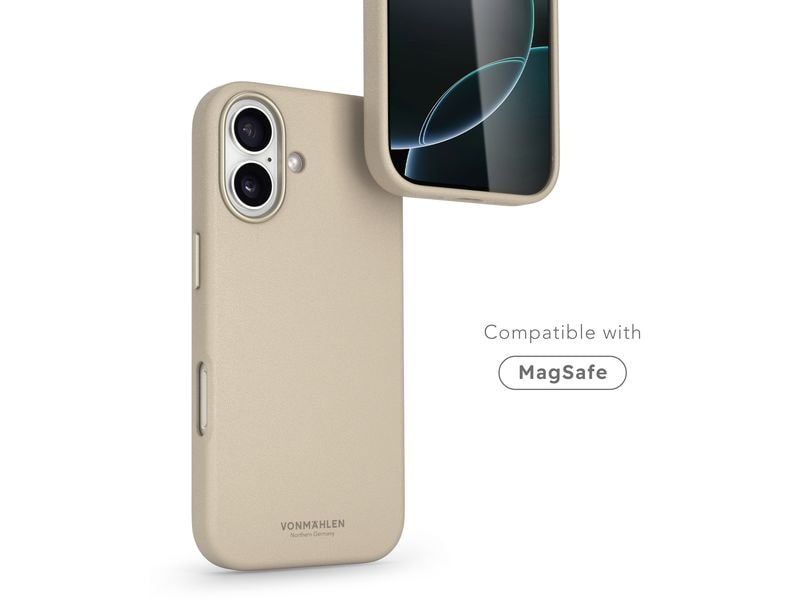 Vonmählen Back Cover Like Leather iPhone 17 Black