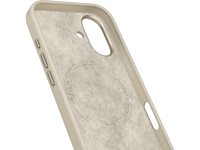 Vonmählen Back Cover Like Leather iPhone 17 Black