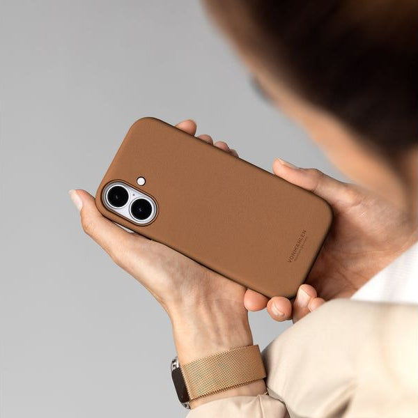 Vonmählen Back Cover Like Leather iPhone 17 Black