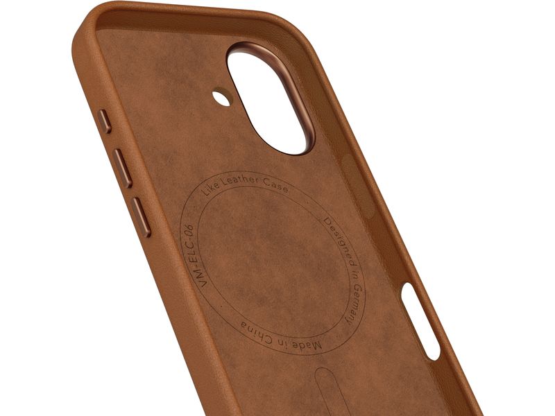 Vonmählen Back Cover Like Leather iPhone 17 Black