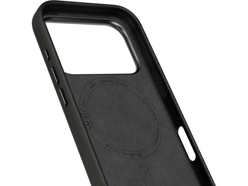 Vonmählen Back Cover Like Leather iPhone 17 Pro Black