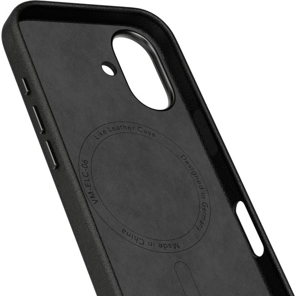 Vonmählen Back Cover Like Leather iPhone 17 Black
