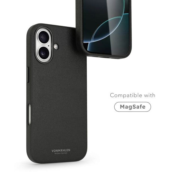 Vonmählen Back Cover Like Leather iPhone 17 Black
