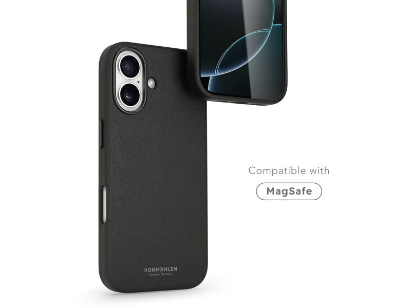 Vonmählen Back Cover Like Leather iPhone 17 Black