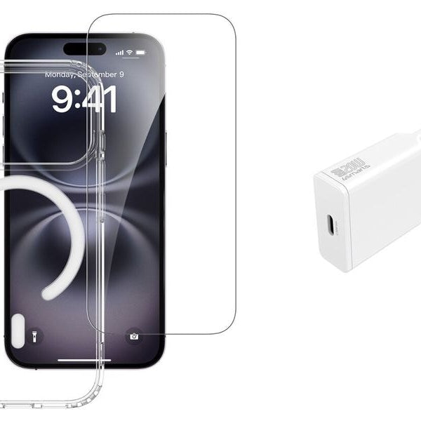 4smarts Back Cover 3in1 Starter Set MagSafe für iPhone 17 Pro Max