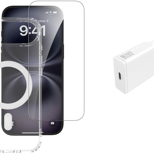 4smarts Back Cover 3in1 Starter Set MagSafe für iPhone Air