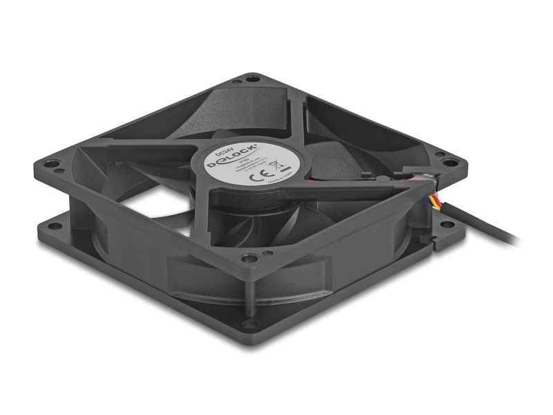 Delock PC-Lüfter 24 V DC, 92 x 92 x 25 mm