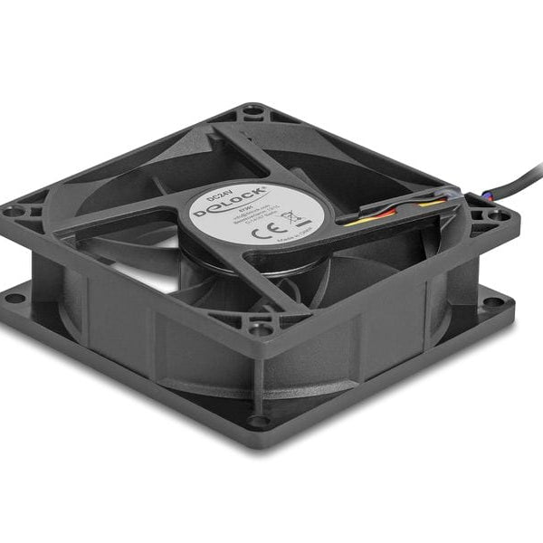 Delock PC-Lüfter 24 V DC, 80 x 80 x 25 mm