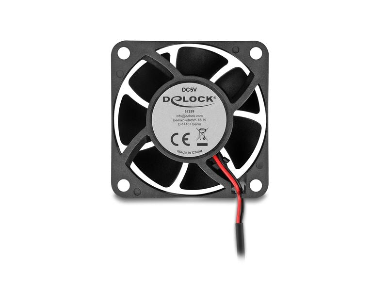 Delock PC-Lüfter 5 V DC, 60 x 60 x 25 mm