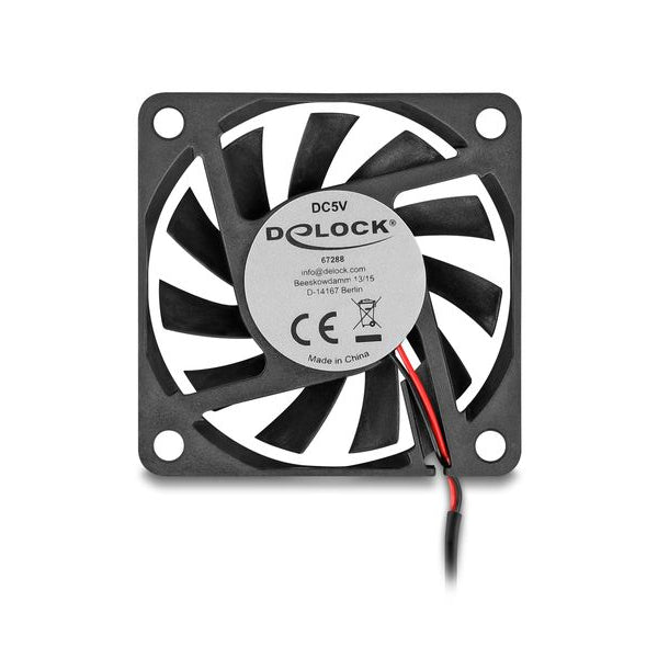 Delock PC-Lüfter 5 V DC, 60 x 60 x 10 mm