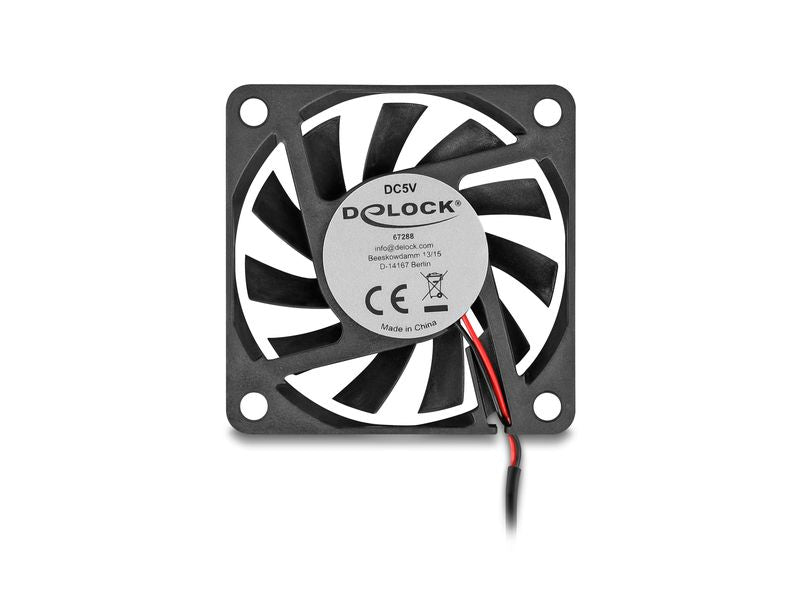 Delock PC-Lüfter 5 V DC, 60 x 60 x 10 mm