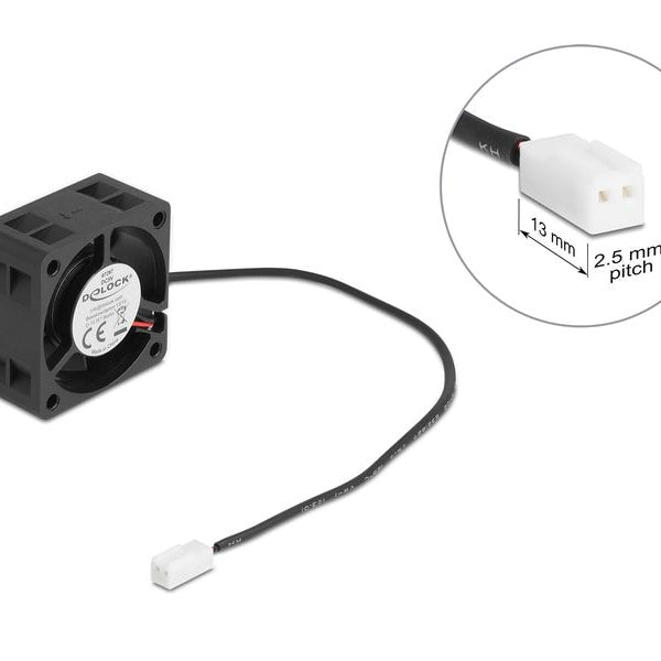 Delock PC-Lüfter 5 V DC, 40 x 40 x 20 mm
