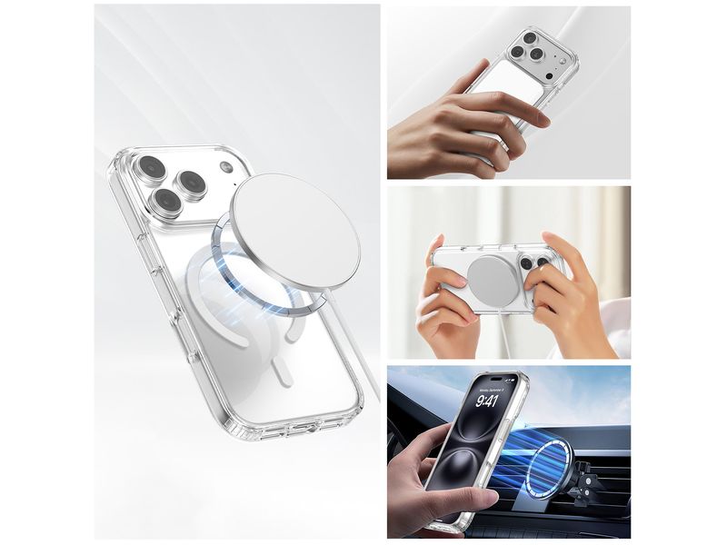 4smarts Back Cover 3in1 Starter Set MagSafe für iPhone 17 Pro