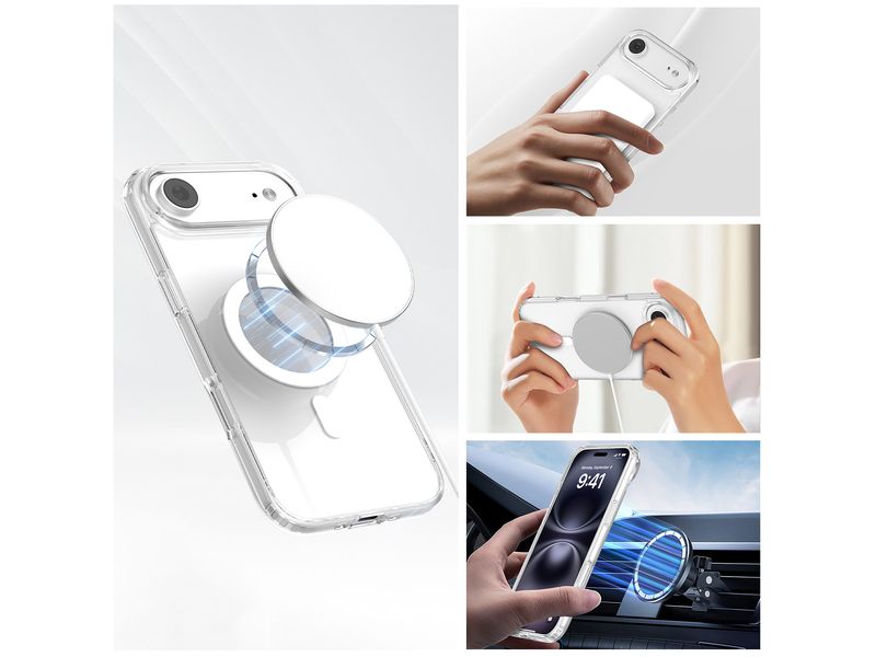 4smarts Back Cover 3in1 Starter Set MagSafe für iPhone Air