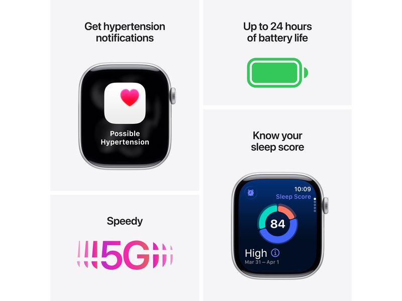 Apple Watch Series 11 46 mm LTE Space Grey Alu Black Sport S/M