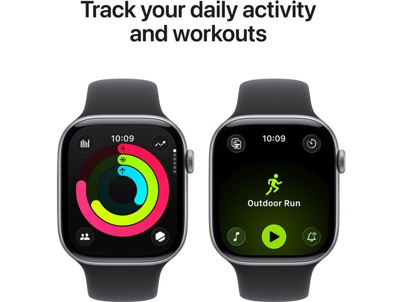 Apple Watch Series 11 46 mm GPS Space Grey Alu Sport Band S/M