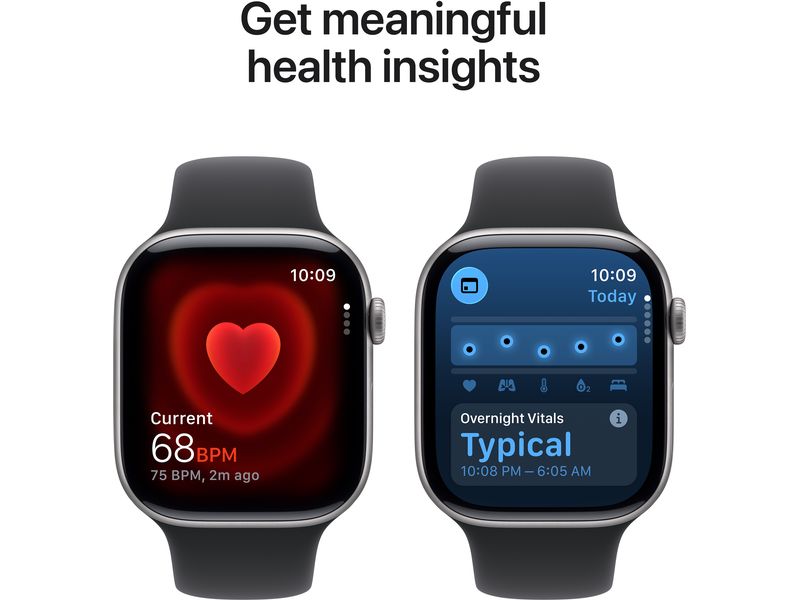 Apple Watch Series 11 46 mm GPS Space Grey Alu Sport Band M/L