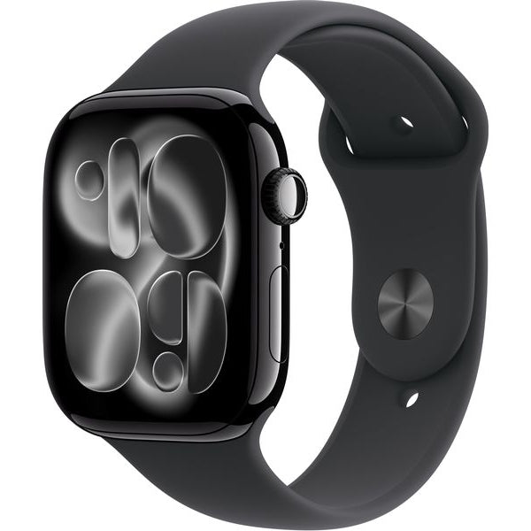 Apple Watch Series 11 46 mm LTE Jet Black Alu Black Sport Band S/M
