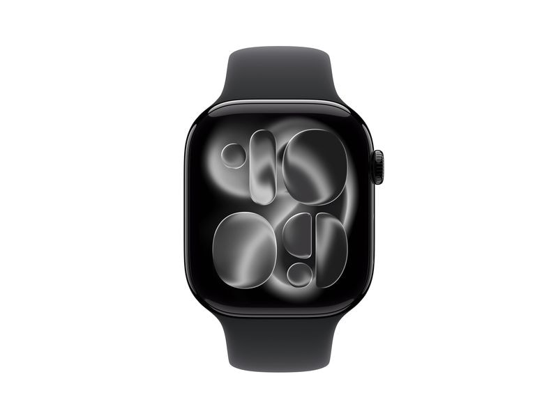 Apple Watch Series 11 46 mm LTE Jet Black Alu Black Sport Band S/M