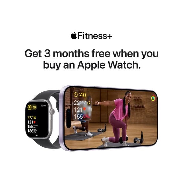 Apple Watch Ultra 3 Black Titanium Black Charcoal Trail Loop S/M