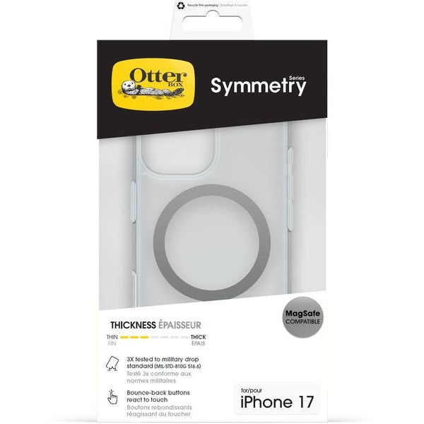 Otterbox Back Cover Symmetry Clear iPhone 17 Transparent