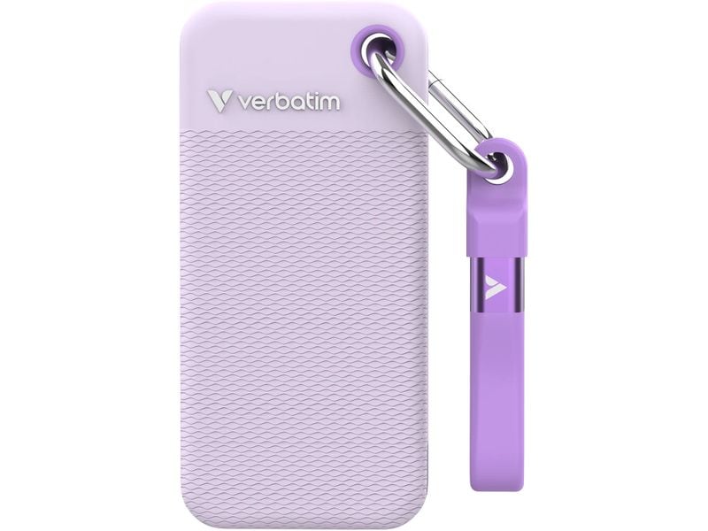Verbatim Externe SSD Pocket 2000 GB, Lila
