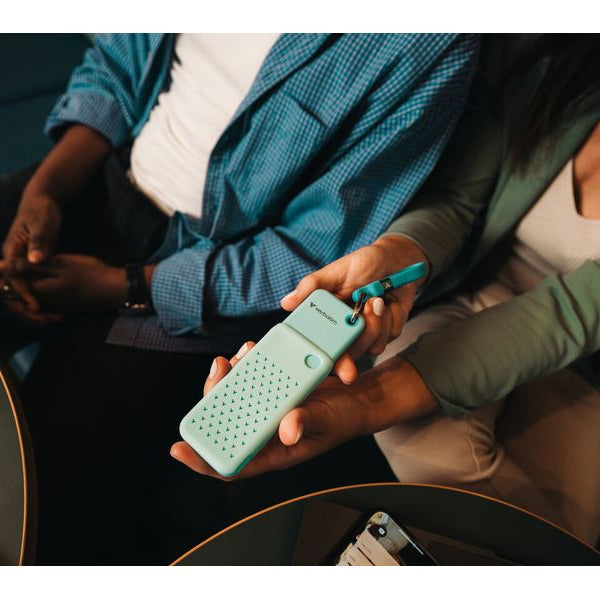 Verbatim Externe SSD Pocket 2000 GB, Polar Blau