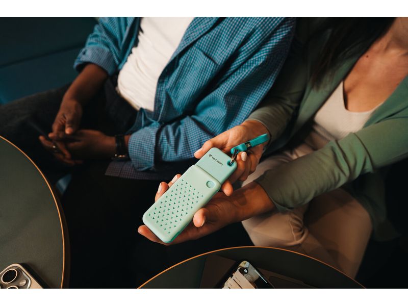 Verbatim Externe SSD Pocket 2000 GB, Polar Blau