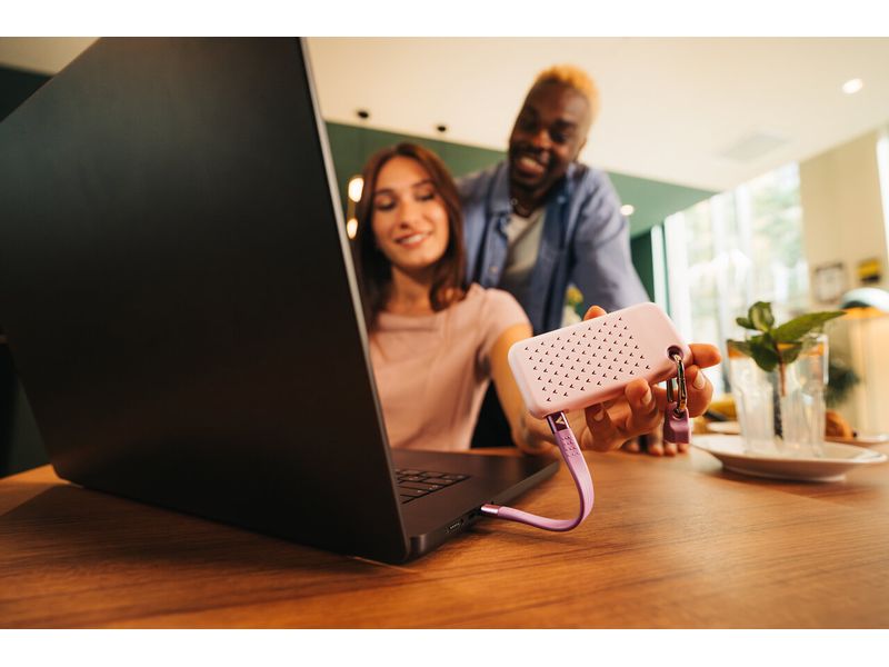 Verbatim Externe SSD Pocket 2000 GB, Lila