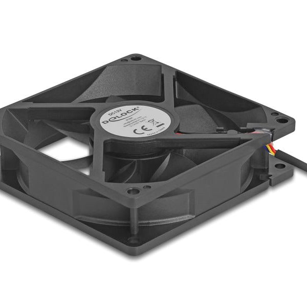 Delock PC-Lüfter 12 V DC, 92 x 92 x 25 mm